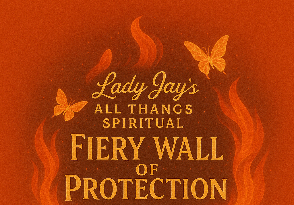 Lady Jay’s Fiery Wall of Protection Homemade Spiritual Candle