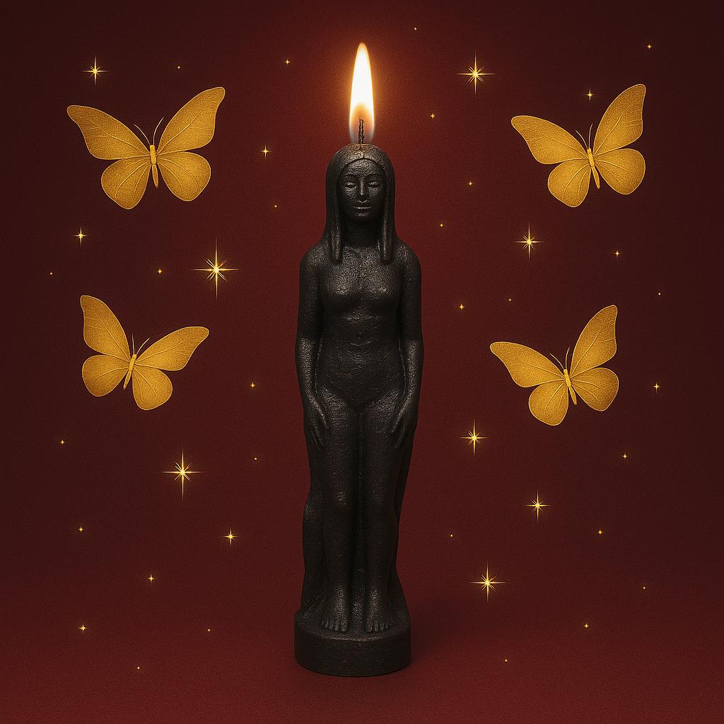 Female Figure Candle