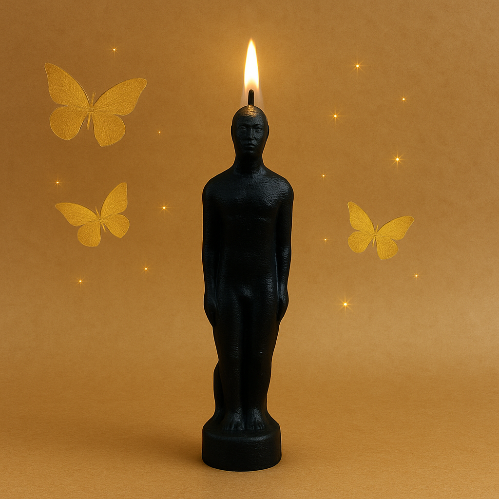 Male Figure Candle
