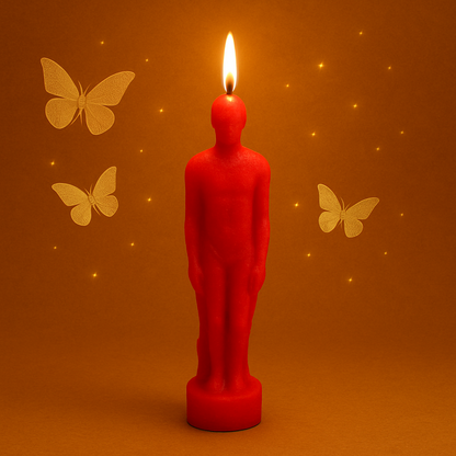 Male Figure Candle