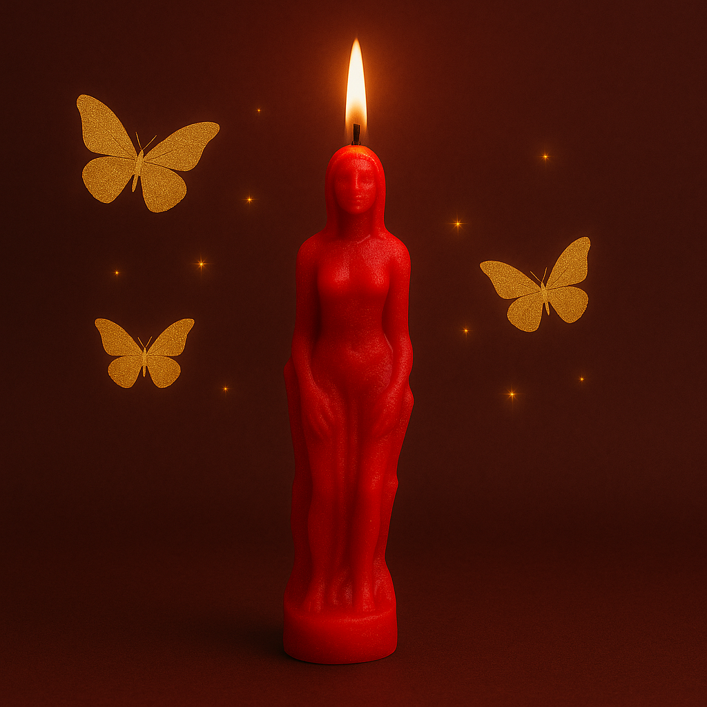 Female Figure Candle
