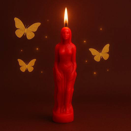 Female Figure Candle